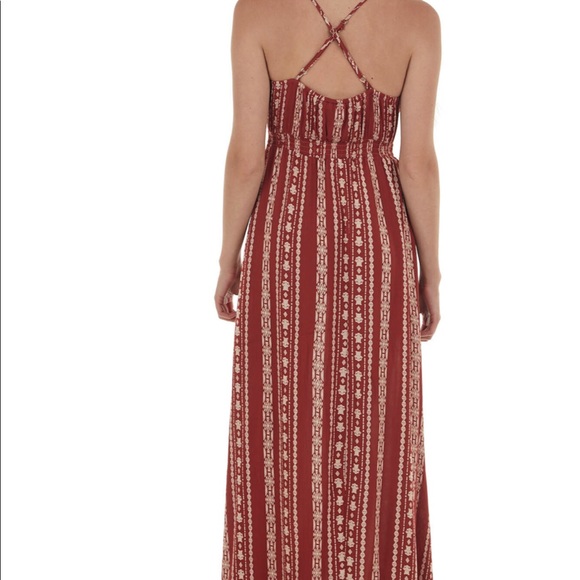 NWOT bohemian Maxi dress - Picture 2 of 10